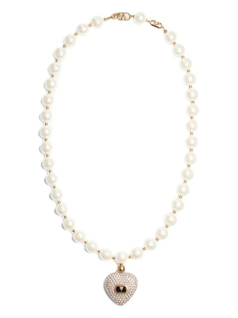 Valentino Garavani Coeur Royal necklace - Gold - zdjęcie produktu nr 1
