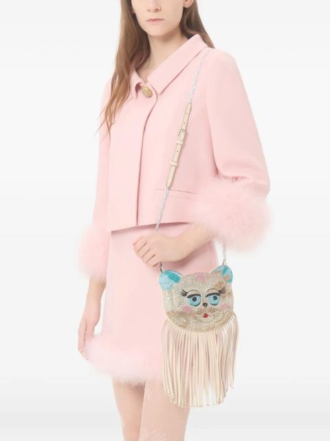 Valentino Garavani Le Chat De La Maison shoulder bag - Neutrals