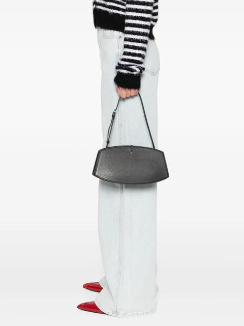 Savette leather shoulder bag - Black - zdjęcie produktu nr 2