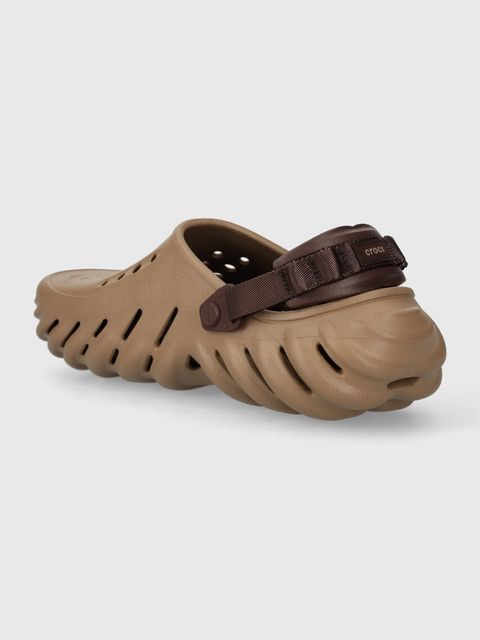 Crocs klapki X - (Echo) Clog kolor brązowy 207937