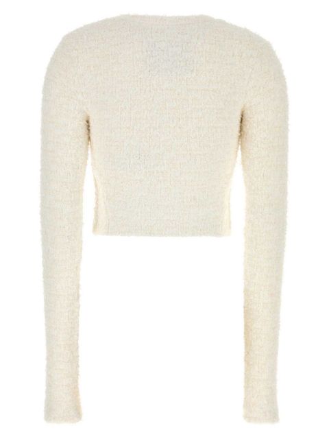 Balenciaga cropped jacket - White