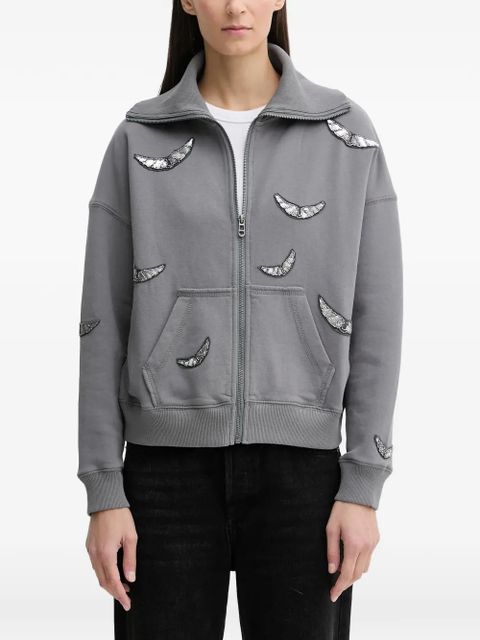 Zadig&Voltaire zip track jacket - Grey - zdjęcie produktu nr 1
