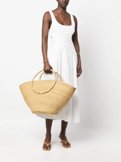 Muun interwoven-design tote bag - Neutrals - zdjęcie produktu nr 2