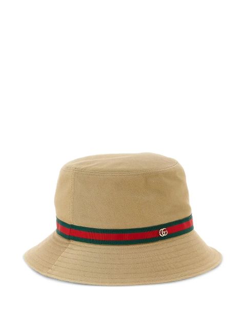 Gucci ana web bucket hat - Neutrals