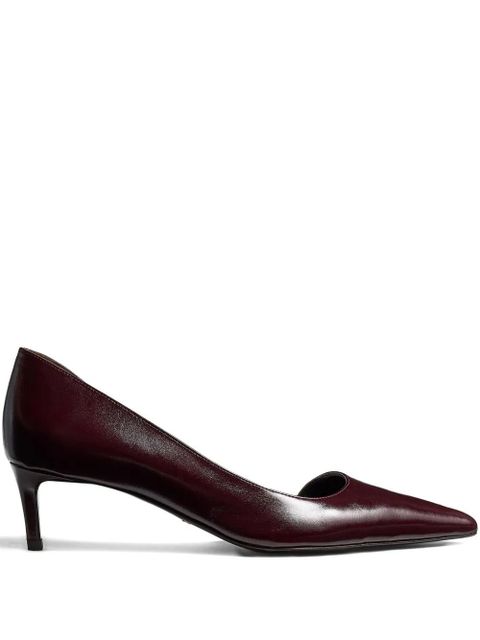 KHAITE pointed toe kitten heel pumps - Red - zdjęcie produktu nr 1