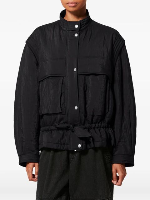 MARANT ÉTOILE Blandina flap-pocket jacket - Black