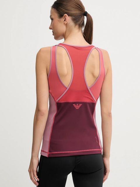 EA7 Emporio Armani top treningowy kolor różowy AF19155.7W000556 - zdjęcie produktu nr 2