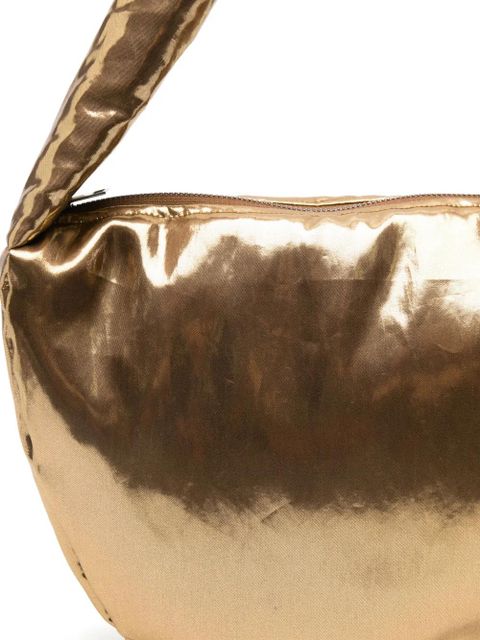 Alysi metallic-effect knot shoulder bag - Gold - zdjęcie produktu nr 2