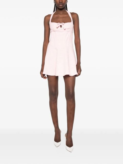MISBHV bow-embellishment mini dress - Pink - zdjęcie produktu nr 2