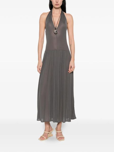 St. Agni V-neck midi dress - Grey - zdjęcie produktu nr 2