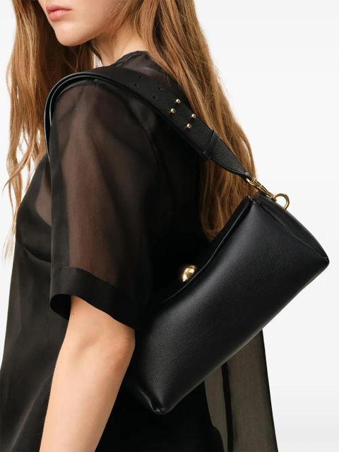 AMI Paris Carrousel leather bag - Black