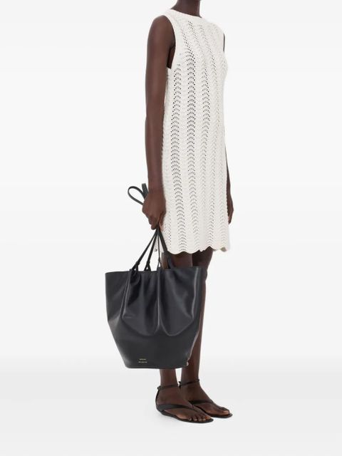 LouLou de Saison Yoko sleeveless mini dress - Neutrals