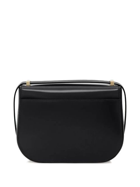 Ferragamo Gancini flap crossbody bag - Black
