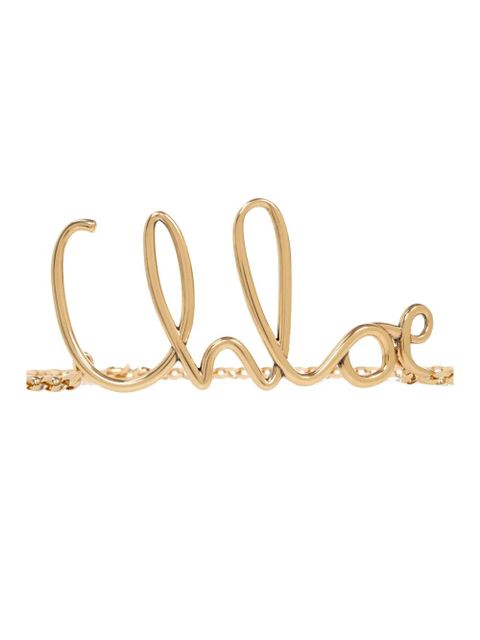 Chloé The Chloé Iconic belt - Gold