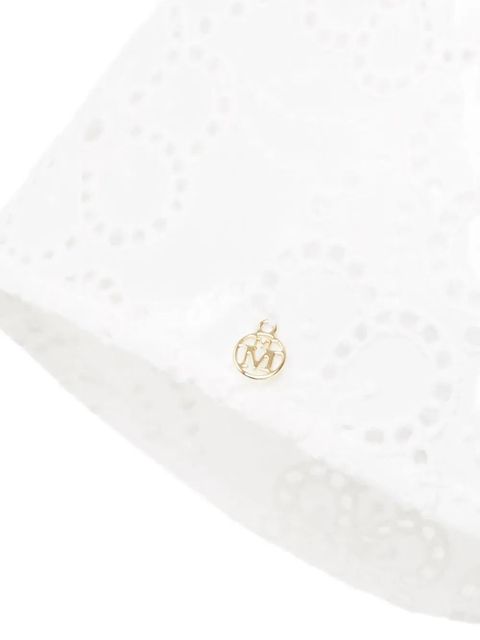 Maison Michel Celeste eyelet headband - White - zdjęcie produktu nr 2
