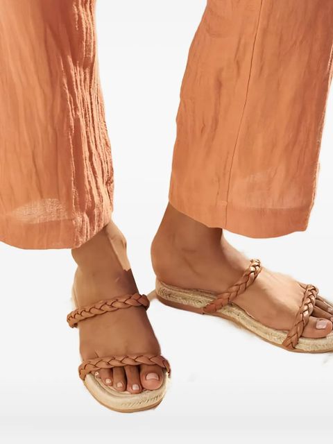 Manebi braided-bands sandals - Brown - zdjęcie produktu nr 1