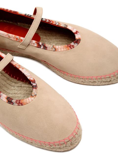 Missoni Lola suede espadrilles - Brown