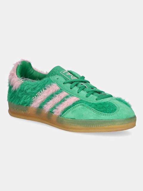 adidas Originals sneakersy Gazelle Indoor damskie kolor zielony JP8342 - zdjęcie produktu nr 1