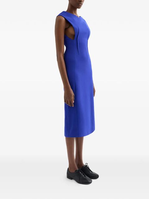 Jil Sander cut-out midi dress - Blue - zdjęcie produktu nr 2