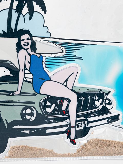 Fiorucci torebka Beach Print Pvc Tote kolor transparentny U01FMABA276PT02MU01