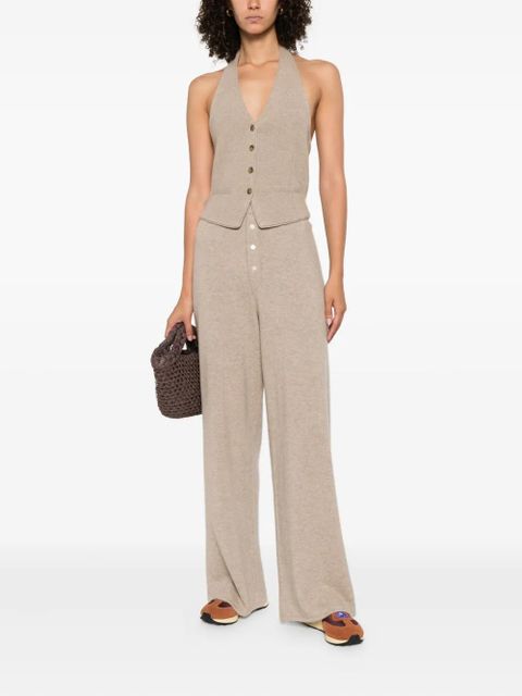 Guest In Residence halterneck vest - Neutrals - zdjęcie produktu nr 2