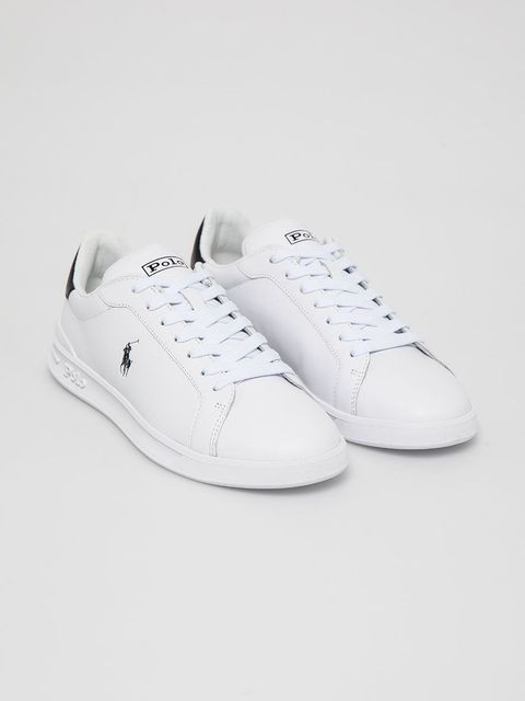 Polo Ralph Lauren Buty skórzane Hrt Ct II kolor biały 809829824005