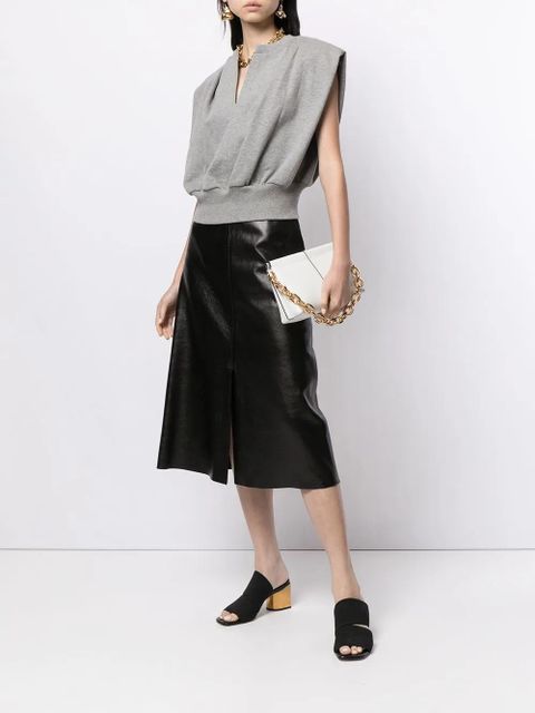 3.1 Phillip Lim French Terry sleeveless top - Grey