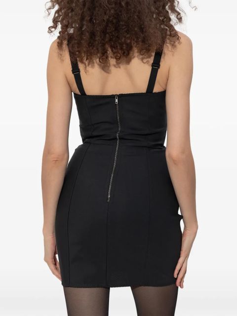 Dolce & Gabbana sleeveless mini dress - Black