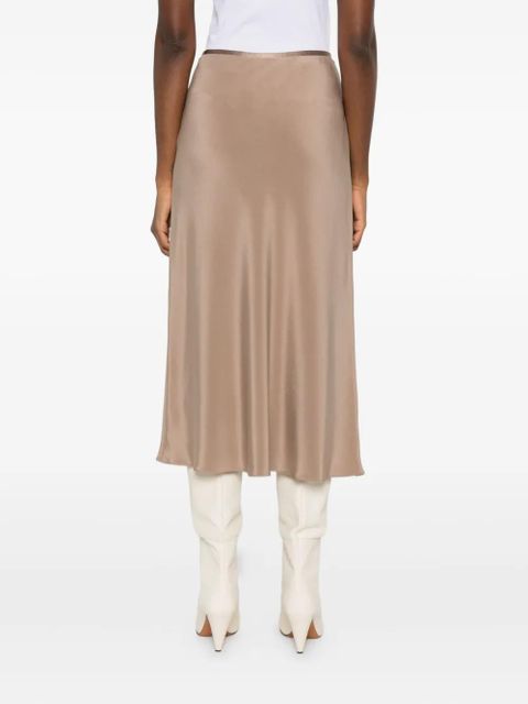 Max Mara bias-cut midi skirt - 044 BEIGE