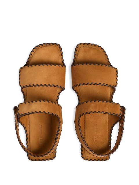 KHAITE open-toe sandals - Neutrals