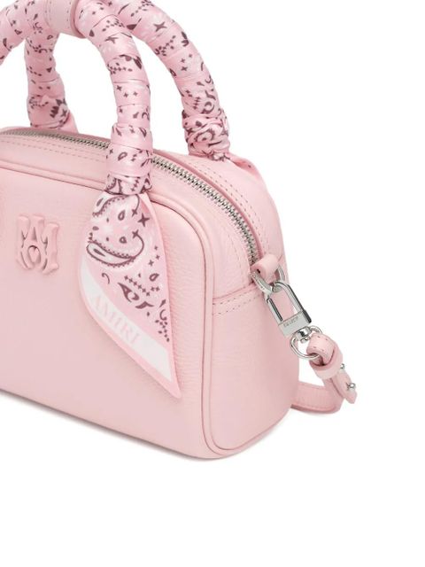 AMIRI scarf bowling bag - Pink