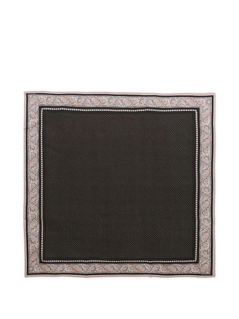 ZIMMERMANN polka-dot floral scarf - Black - zdjęcie produktu nr 1