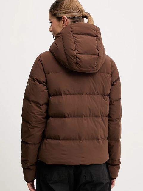 Columbia kurtka puchowa Amaze Puff kolor brązowy zimowa 2133714