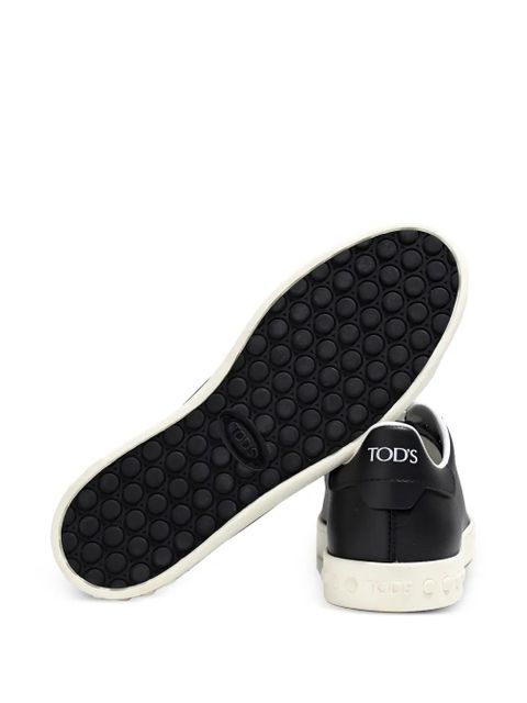 Tod's perforated laced sneakers - Black - zdjęcie produktu nr 2