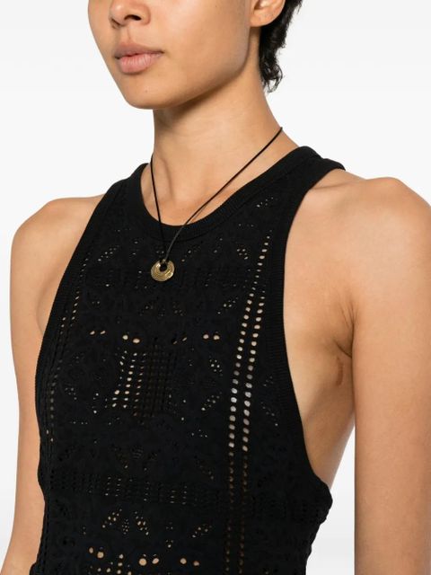 Nanushka Ainhoa racerback maxi dress - Black