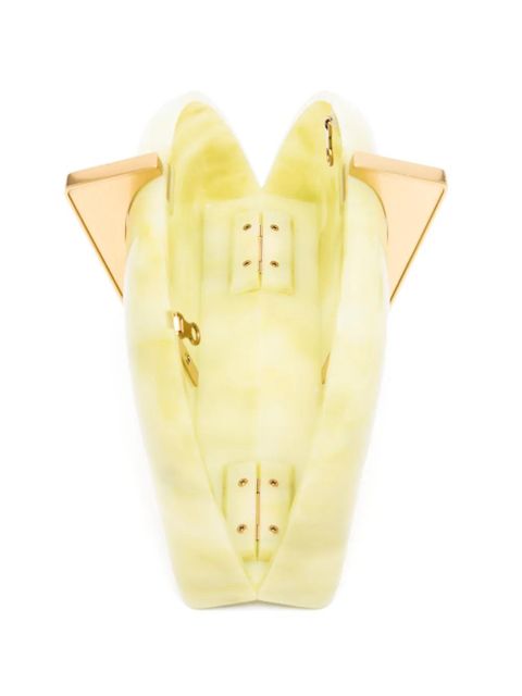 Cult Gaia Laguna clutch bag - Green