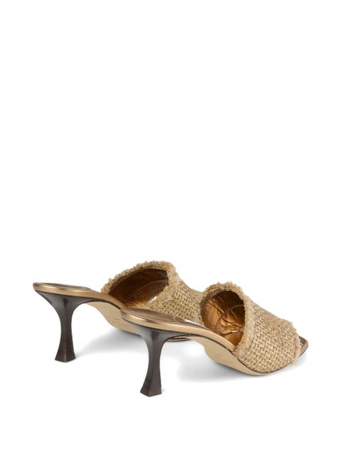 Jimmy Choo 70mm Alexia sandals - Brown