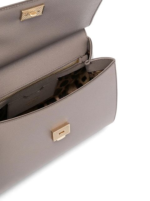 Dolce & Gabbana leather tote bag - Brown