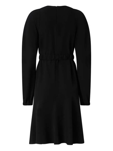PINKO Love Birds belted midi dress - Black - zdjęcie produktu nr 2