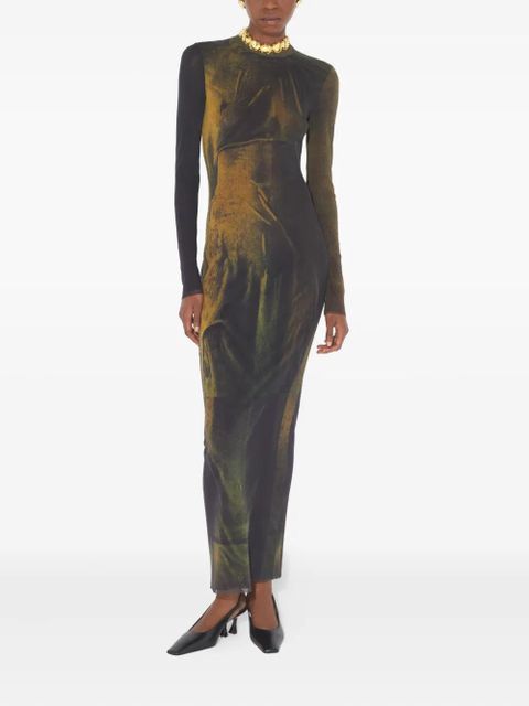 Jean Paul Gaultier The Acid Water printed maxi dress - Brown - zdjęcie produktu nr 2