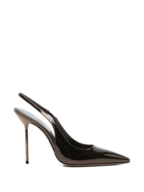 Paris Texas Lidia slingback pumps - Brown - zdjęcie produktu nr 1