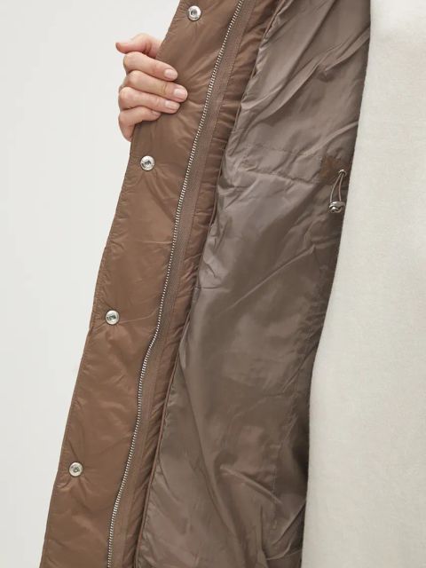 Answear.LAB kurtka damska kolor beżowy przejściowa