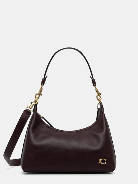 Coach torebka skórzana Juliet kolor fioletowy CR981