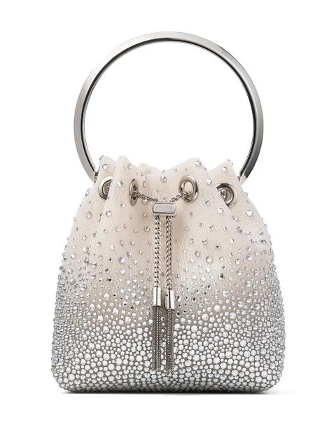 Jimmy Choo Bon Bon shoulder bag - White - zdjęcie produktu nr 1