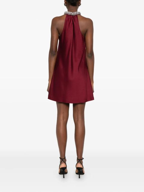 Simkhai Hadleigh embellished-detail mini dress - Red