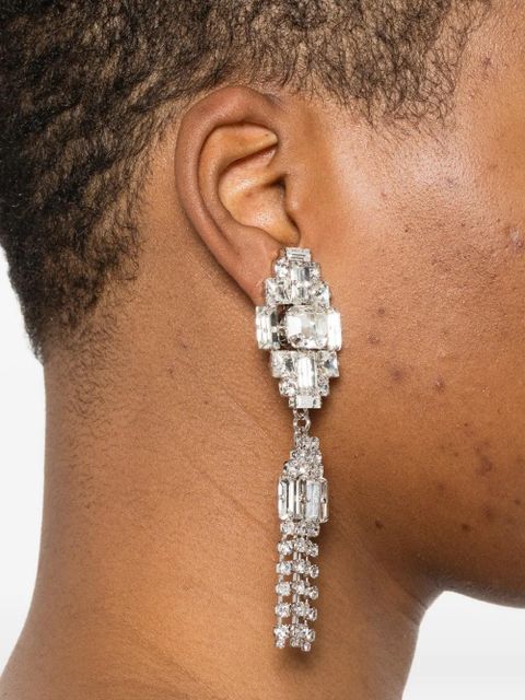 Alessandra Rich tassel bijoux earrings - Silver - zdjęcie produktu nr 2