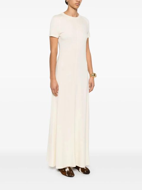 TOTEME jersey maxi dress - Neutrals