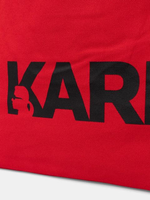 Karl Lagerfeld torebka K/ESSENTIAL kolor czerwony A1W50060