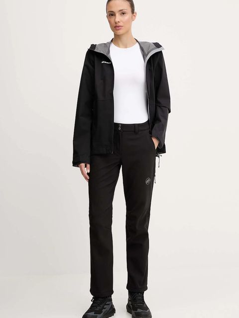 Mammut kurtka outdoorowa Linard Light kolor czarny 1010-31500 - zdjęcie produktu nr 2