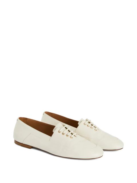 Jil Sander round-toe leather Oxford shoes - Neutrals - zdjęcie produktu nr 2